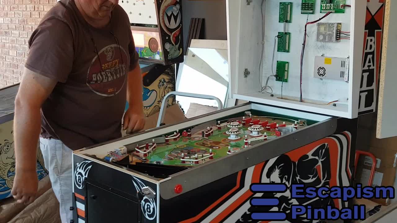 Pinball manufacture - Building an Eight Ball