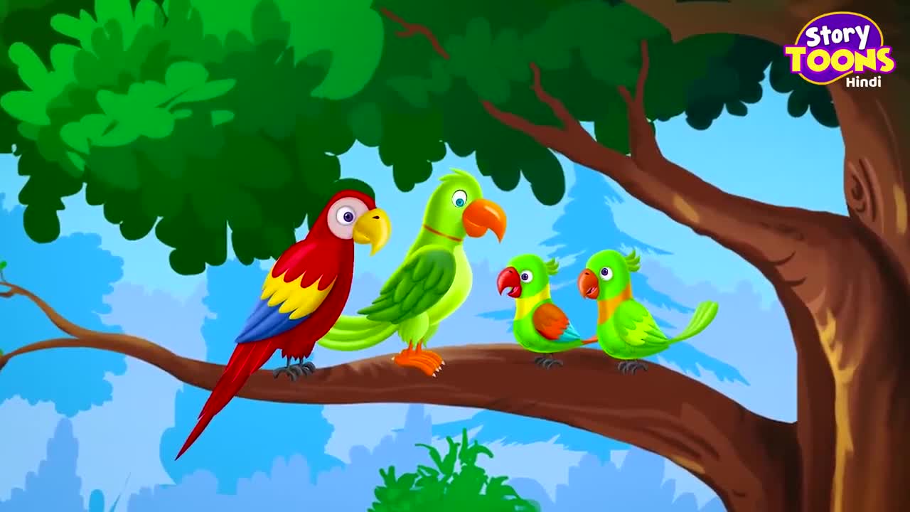 l Step Mother Parrot l Moral Story for Kids l StoryToons TVp6