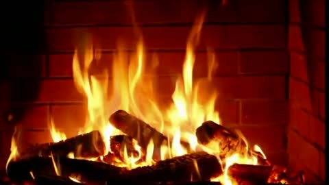 Relaxing fireplace Full HD