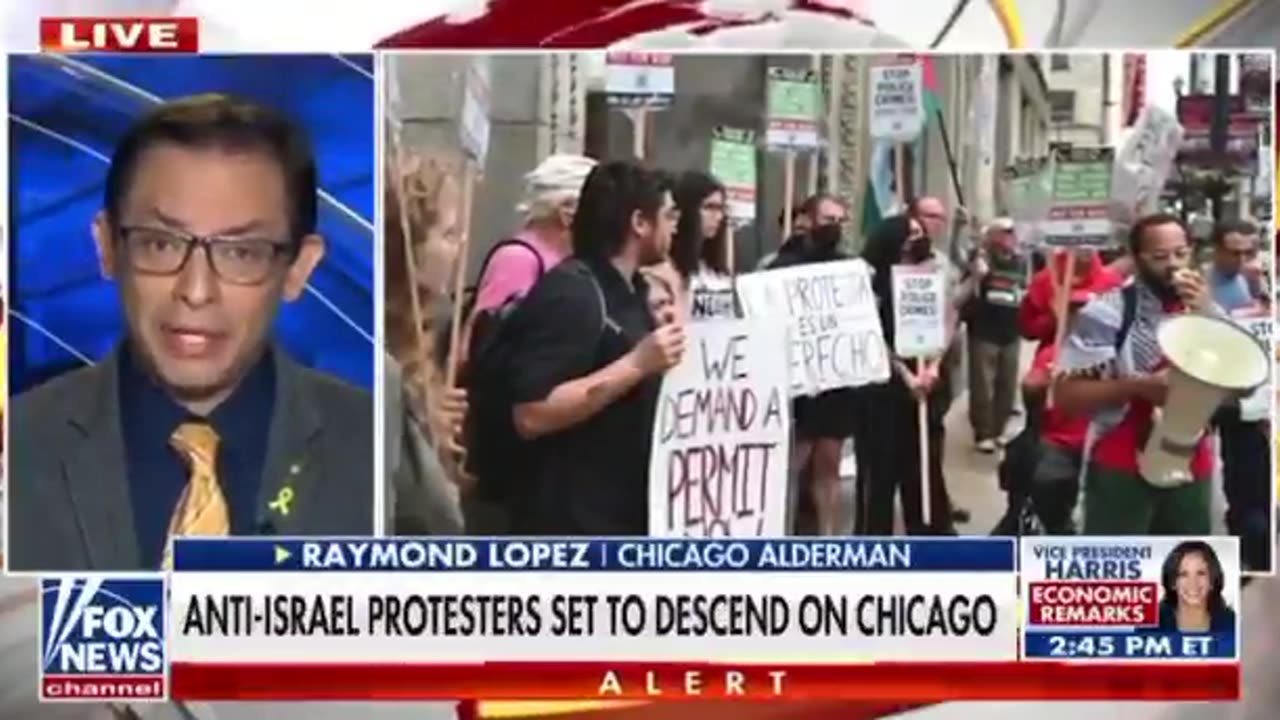 Fox News: Chicago braces for wave of protests during DNC