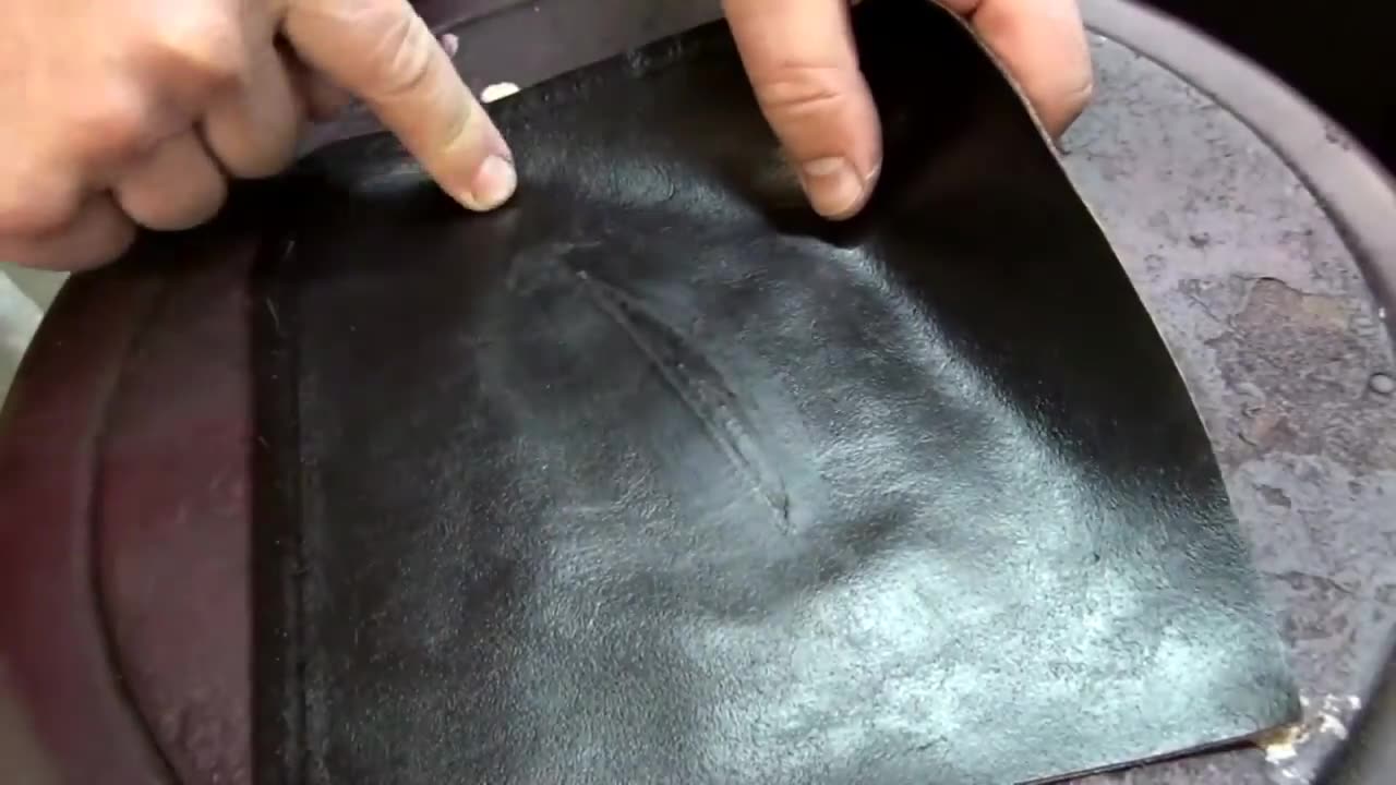 LEATHER REPAIR FILLER - Leather Repair Kit - Strength Test