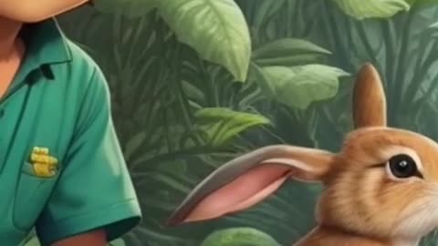 Heartwarming Jungle Adventure: Raj and Bunzo Save the Day Spring!