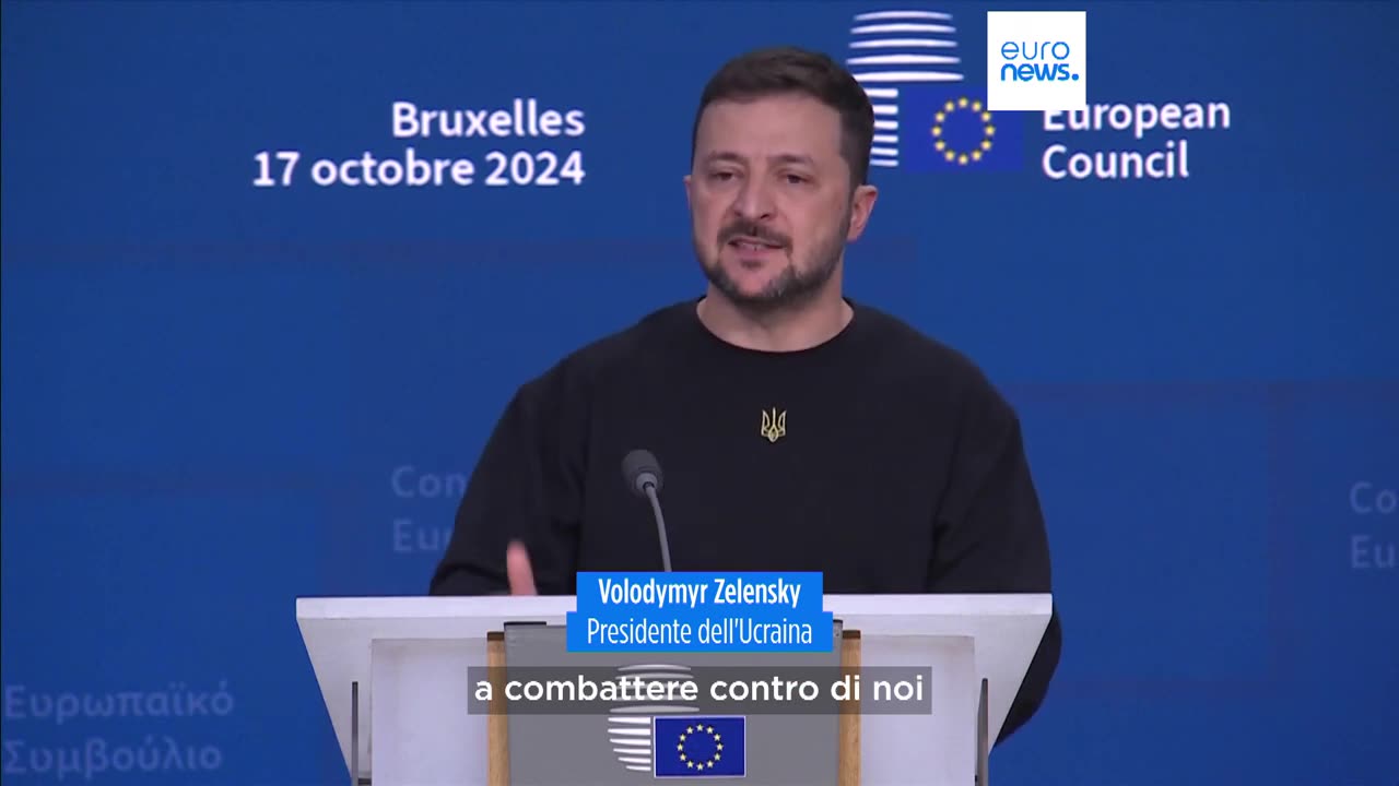 NOTIZIE DAL MONDO Ucraina,Zelensky:gli alleati sostengono il “piano per la vittoria” sulla questione dell'uso dei missili a lungo raggio per poter colpire la Russia