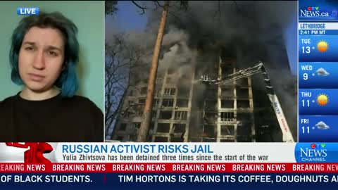 Russian activist speaks out against Putin _ One-on-one with Yulia Zhivtsova