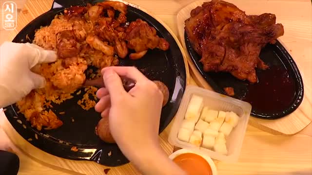 Mukbang Spicy Chicken legs and rice [ASMR]