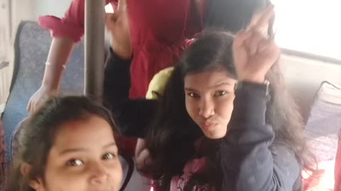 Indian girls dancing