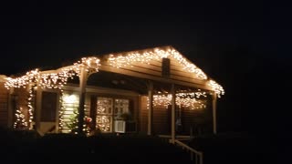 Showing lights at lonely pine bee farm