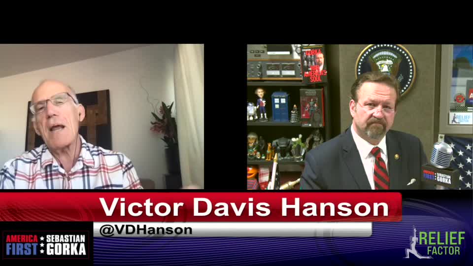 Are our enemies afraid of Biden? Victor Davis Hanson with Sebastian Gorka on AMERICA First