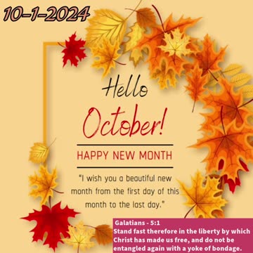 New Month of Blessings (October 2024): Embracing Abundance, Grace, and Favor #shorts #jesus #fyp