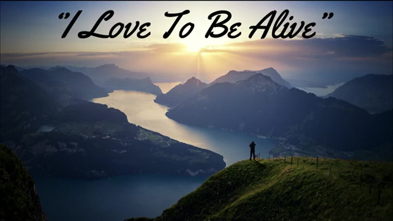 I Love To Be Alive (Official Music Video) By Edwin Morris