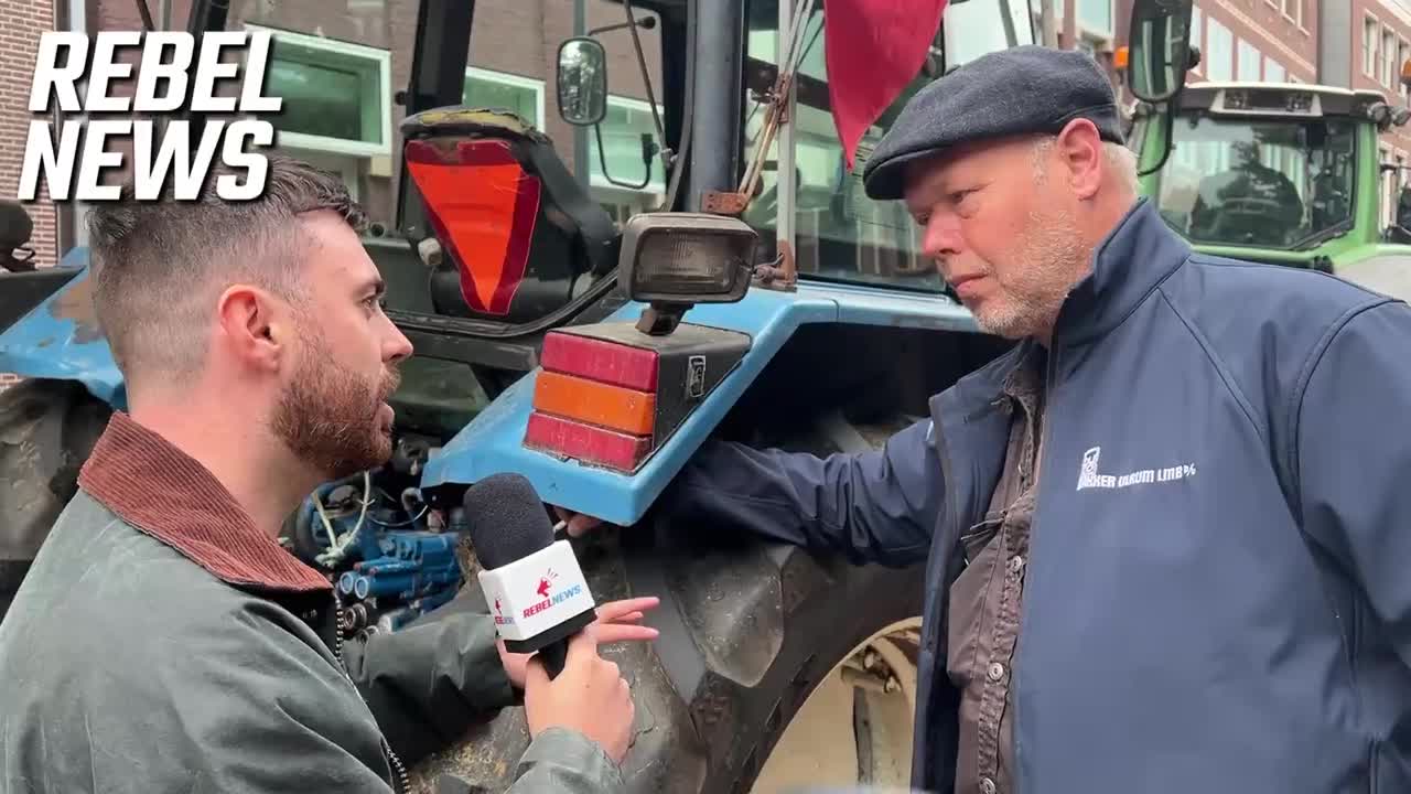 Dutch farmer speaks on the environmental policies regarding nitrogen emission.