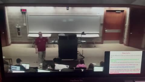 Professor Likely To Be Fired After Shocking Statement In Class (VIDEO)