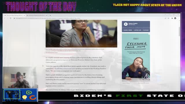 Tlaib Not Happy About the State of the Union (Clean)