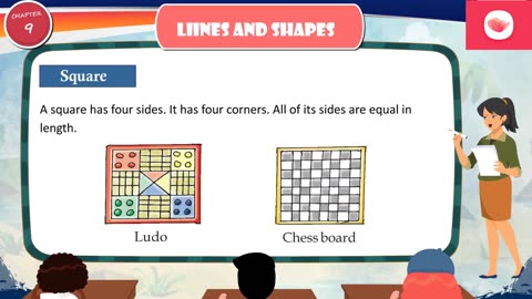 Lines And Shapes Class 1 Chapter 9 | Pragyan