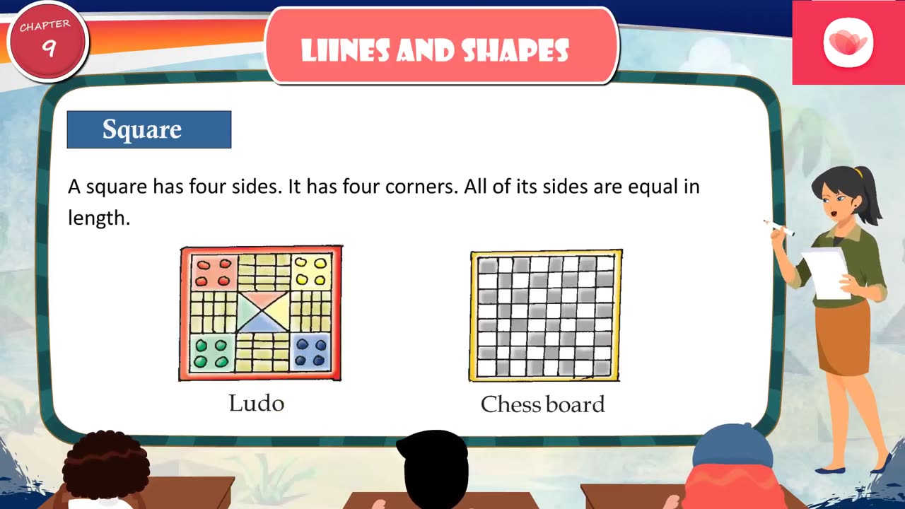 Lines And Shapes Class 1 Chapter 9 | Pragyan