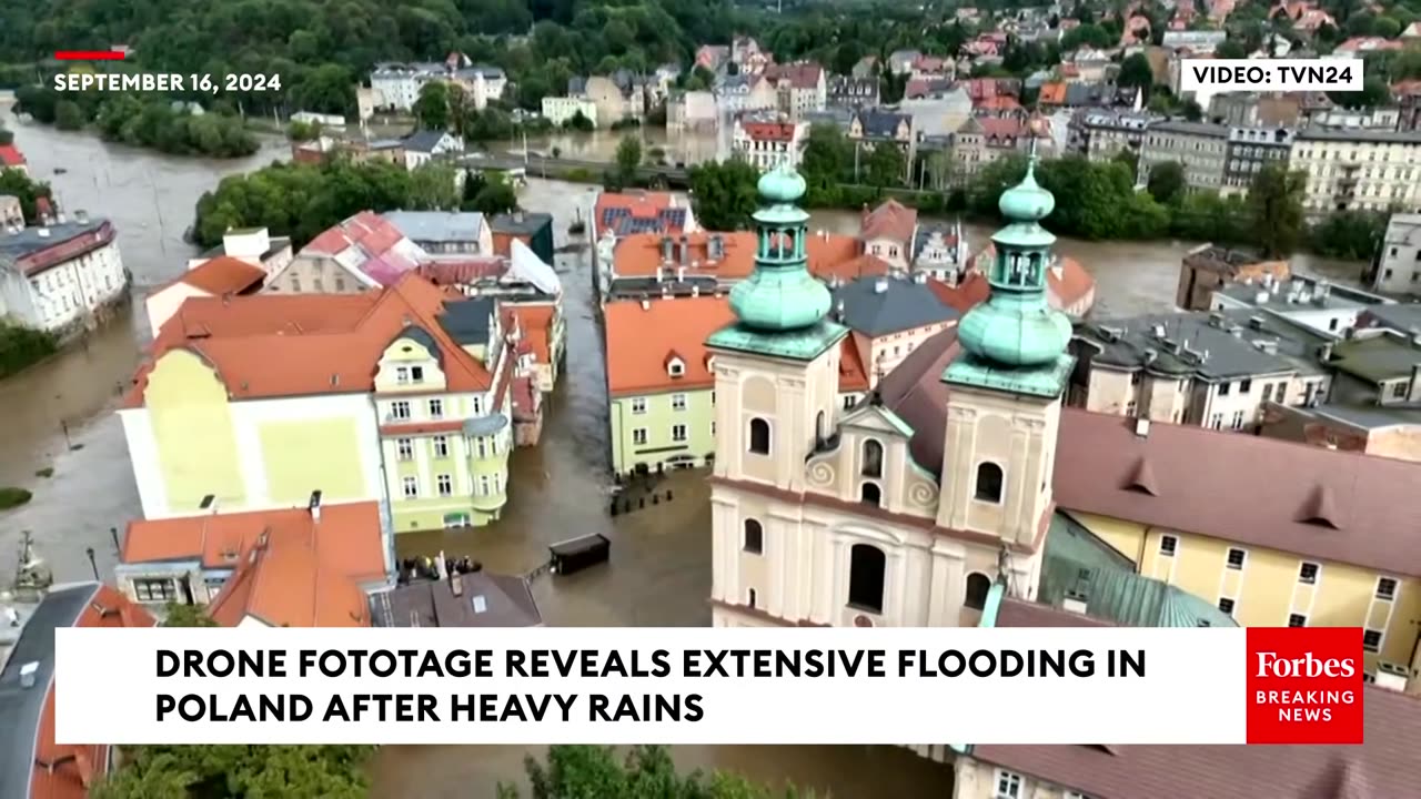 Major Flooding After Heavy Rains Pummeled Central & Eastern Europe