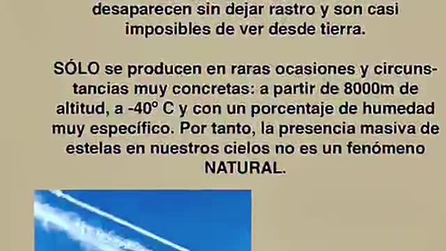 Cada vez somos más: Manipulación climática - Geoingeniería clandestina - Chemtrails