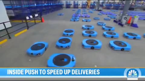 Amazon usa migliaia di robot e fino ad ora 100,000 persone, hanno perso il lavoro