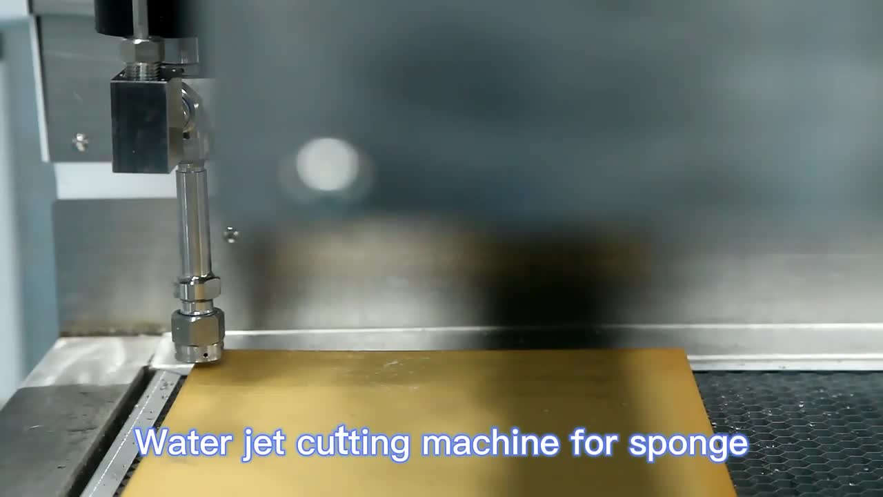 Water jet cutting machine