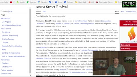 Asuza Street Mission - Home of Modern Charasmatics/Nar Witchcraft