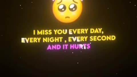 I Miss You Every Single Time