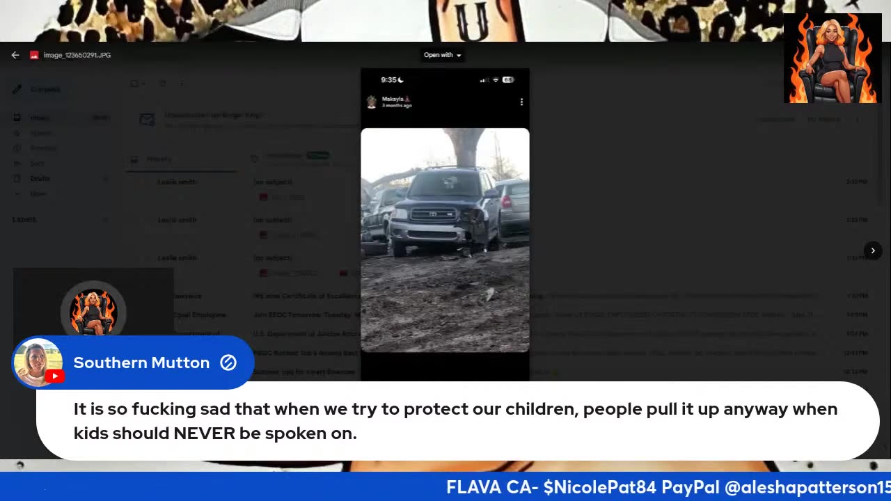 Flava Livestream Admitting she faked medical records