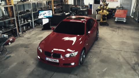 Turkish engineers build real-life driveable BMW transformer