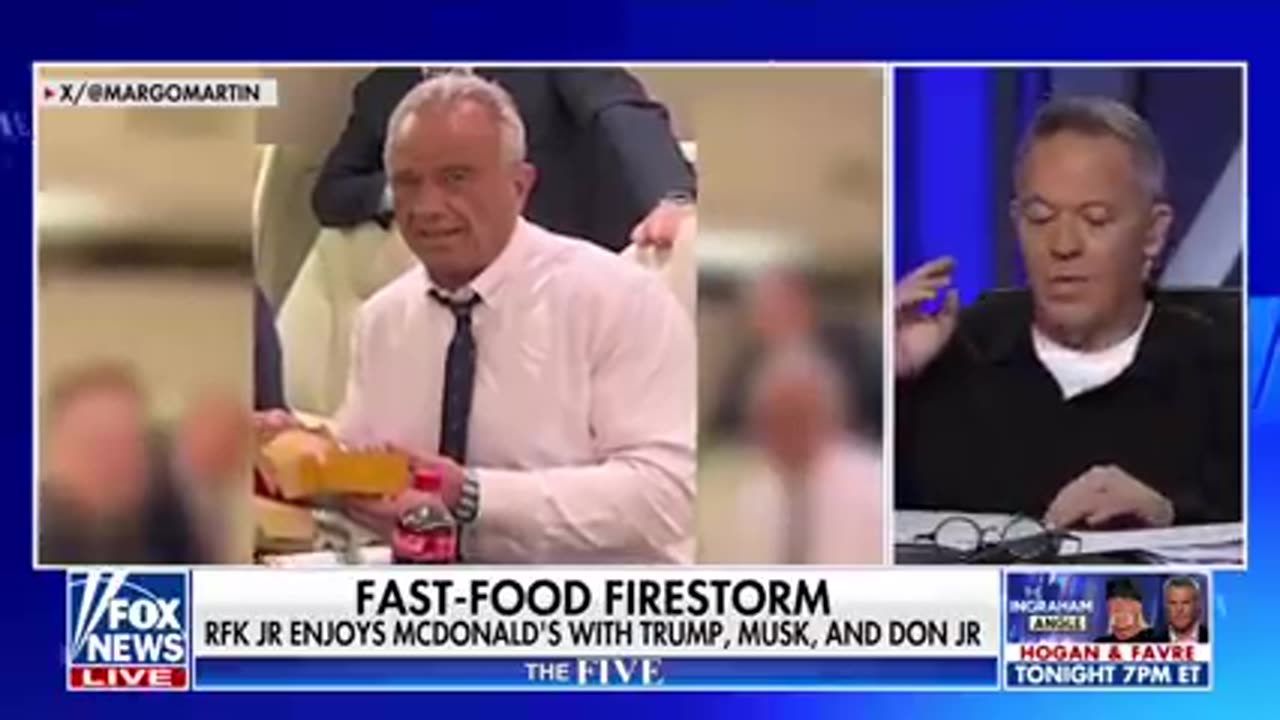 Libs lose their lunch over RFK, Jr. posing with Trump over McDonald's meal