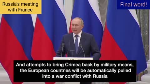 Putin's warning🔥😥