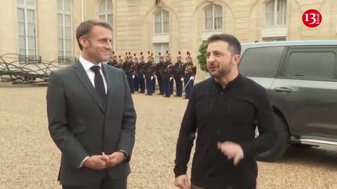 Zelenskyy visits Macron in Paris as part of efforts to promote a “victory plan”