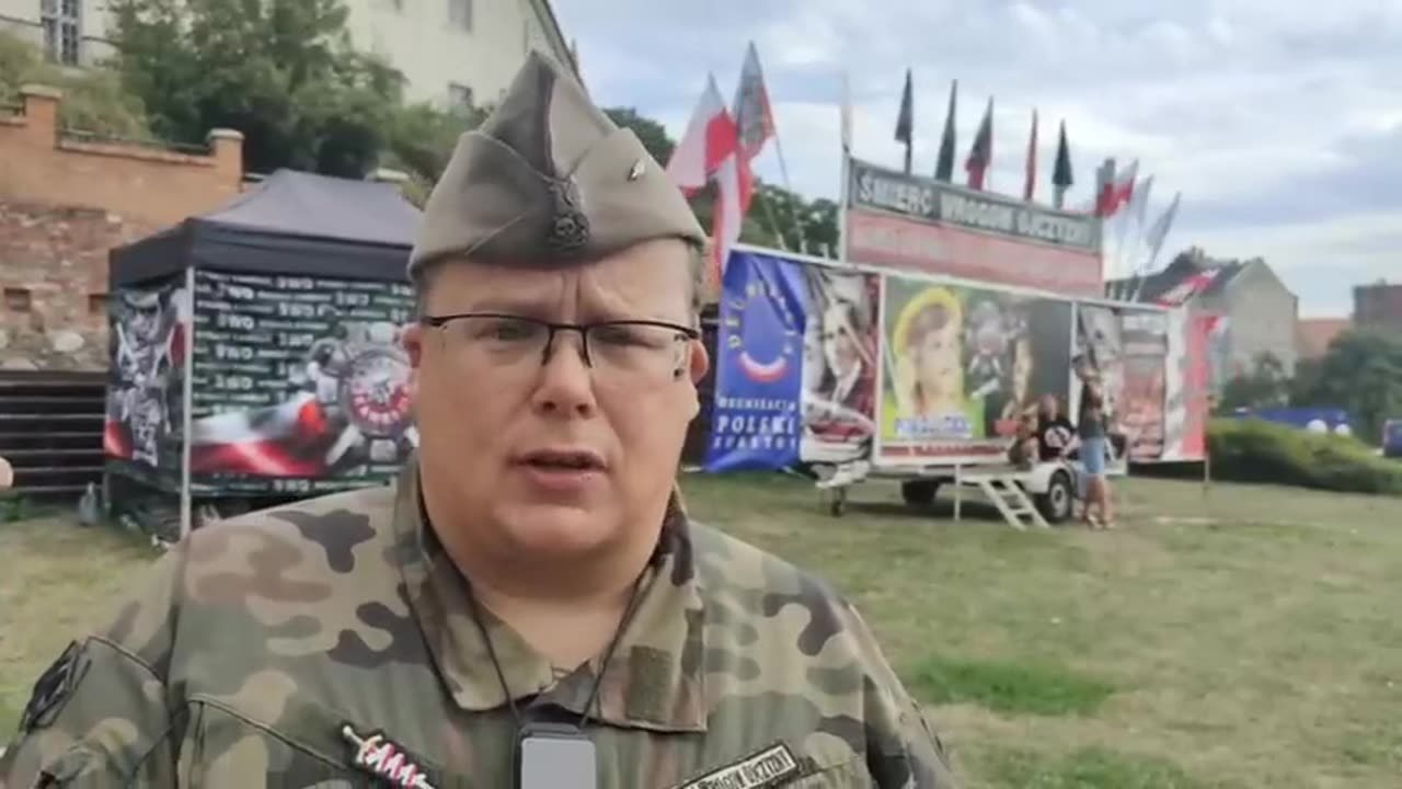 Propolski wiec antywojenny 'Vox populi' w Grudziądzu 17.08.2024 r. Cz.1