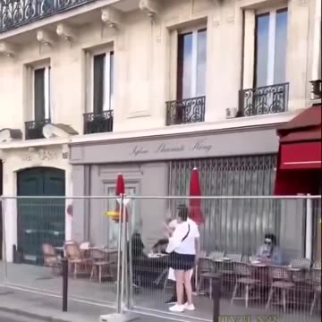 Paris becomes open air prison for the olympics...