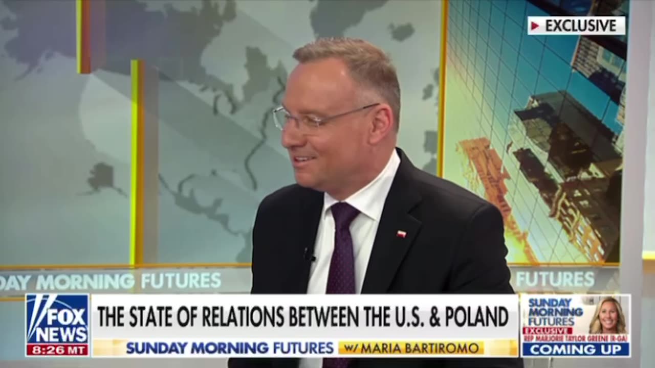 Polish President Comments On The State Of Relations Between U.S. And Poland And Meeting Donald Trump