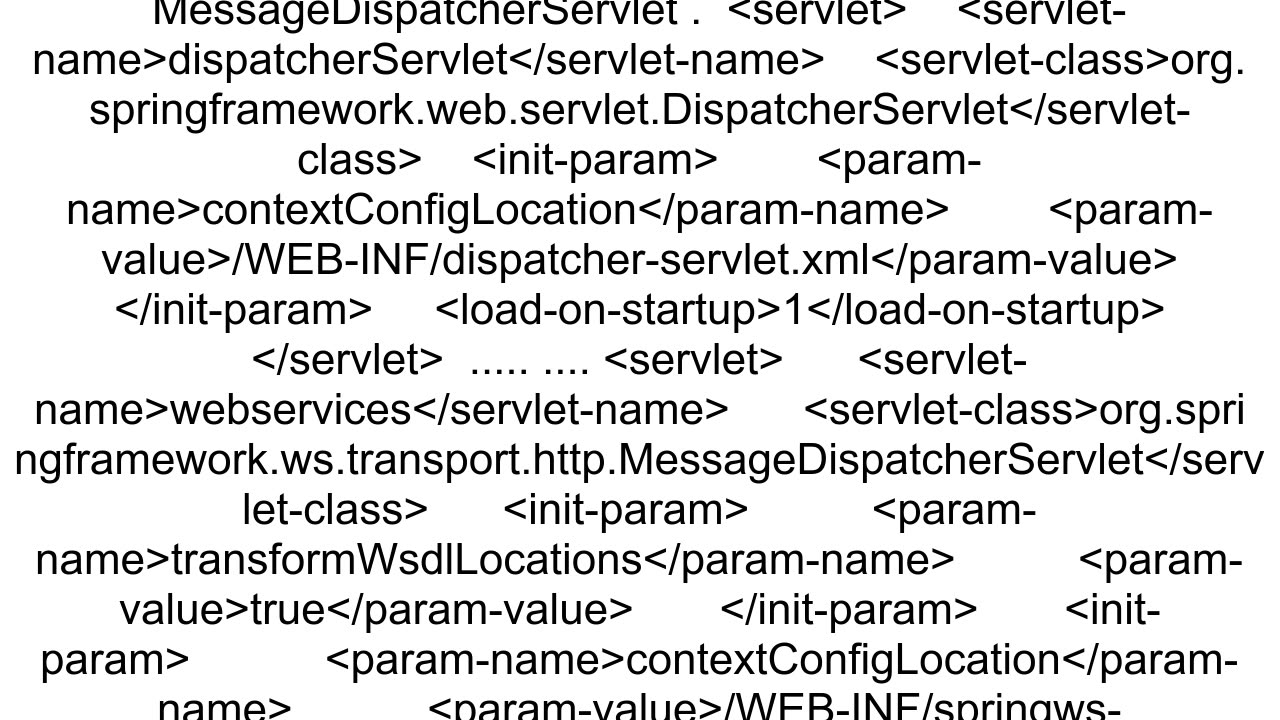 Auto generating wsdl using DefaultWsdl11Definition