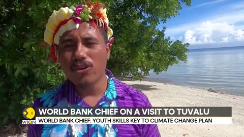 World Bank Chief Ajay Banga visits Tuvalu as it battles rising sea levels | WION