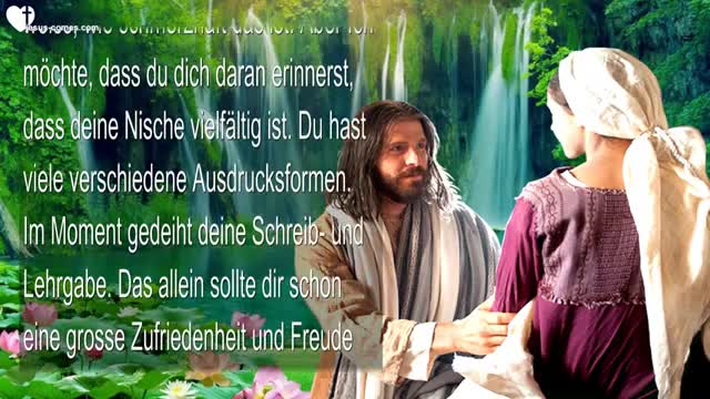 Alles, was ihr im Gehorsam tut, bringt Früchte fürs Königreich ❤️ Liebesbrief von Jesus Christus