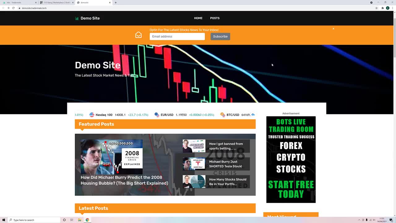 CRYPTO Affiliate Site In Just 3 EASY EASY EASY STEPS (TRADERMATE)