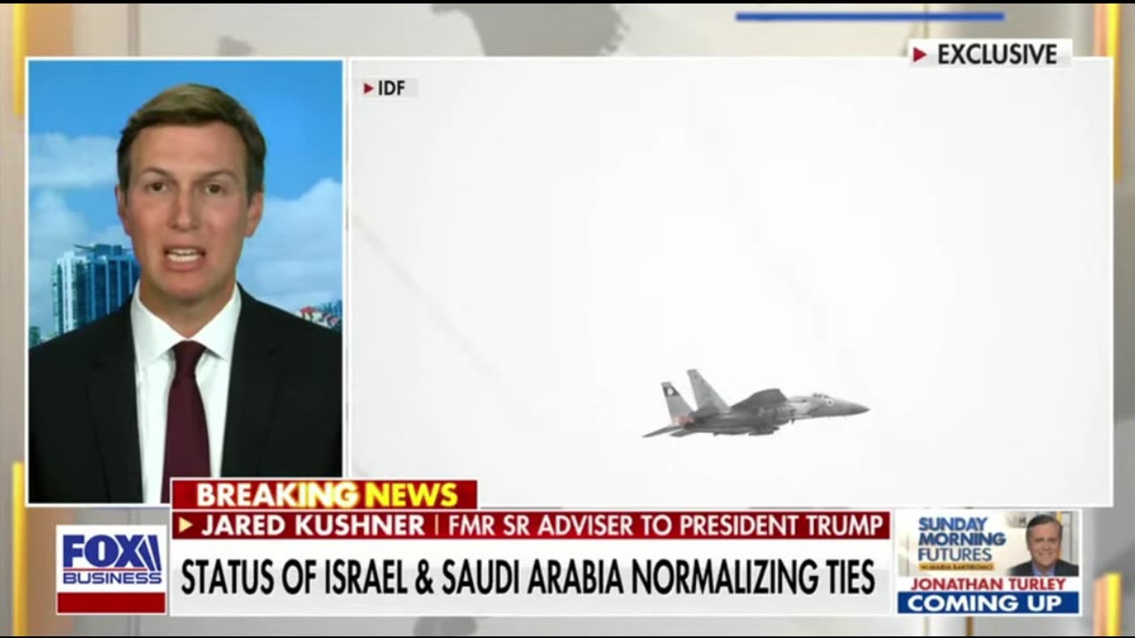 Jared Kushner Discusses Israel-Palestine, Abraham Accords On Fox Business' SMF Show