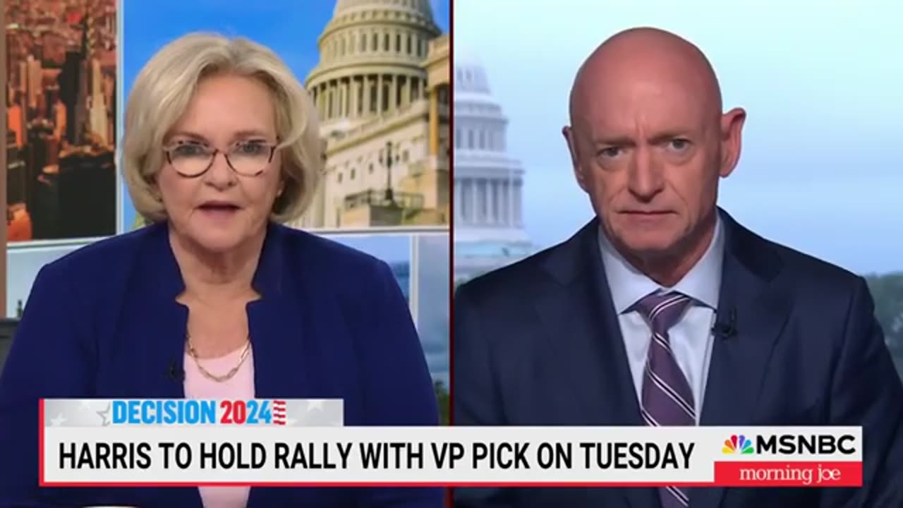 Sen. Kelly: VP Harris is the : right person to take us into the future