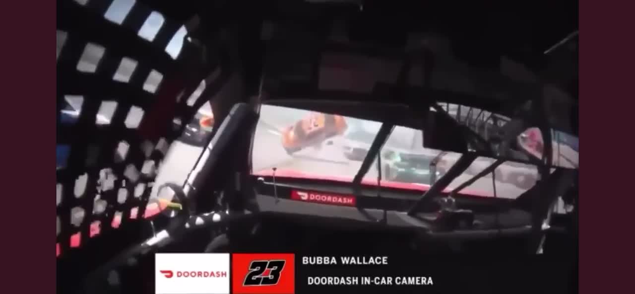 Crash at Talladega