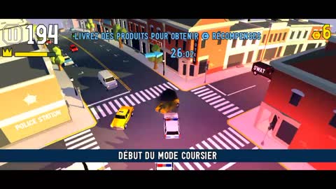 Police fight with super cars