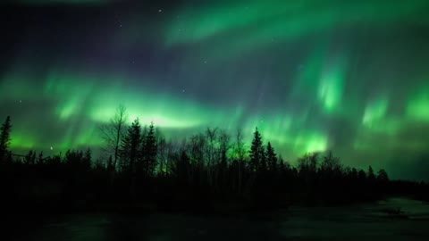 The "sky lights" - Aurora Borealis - Stunning Earth