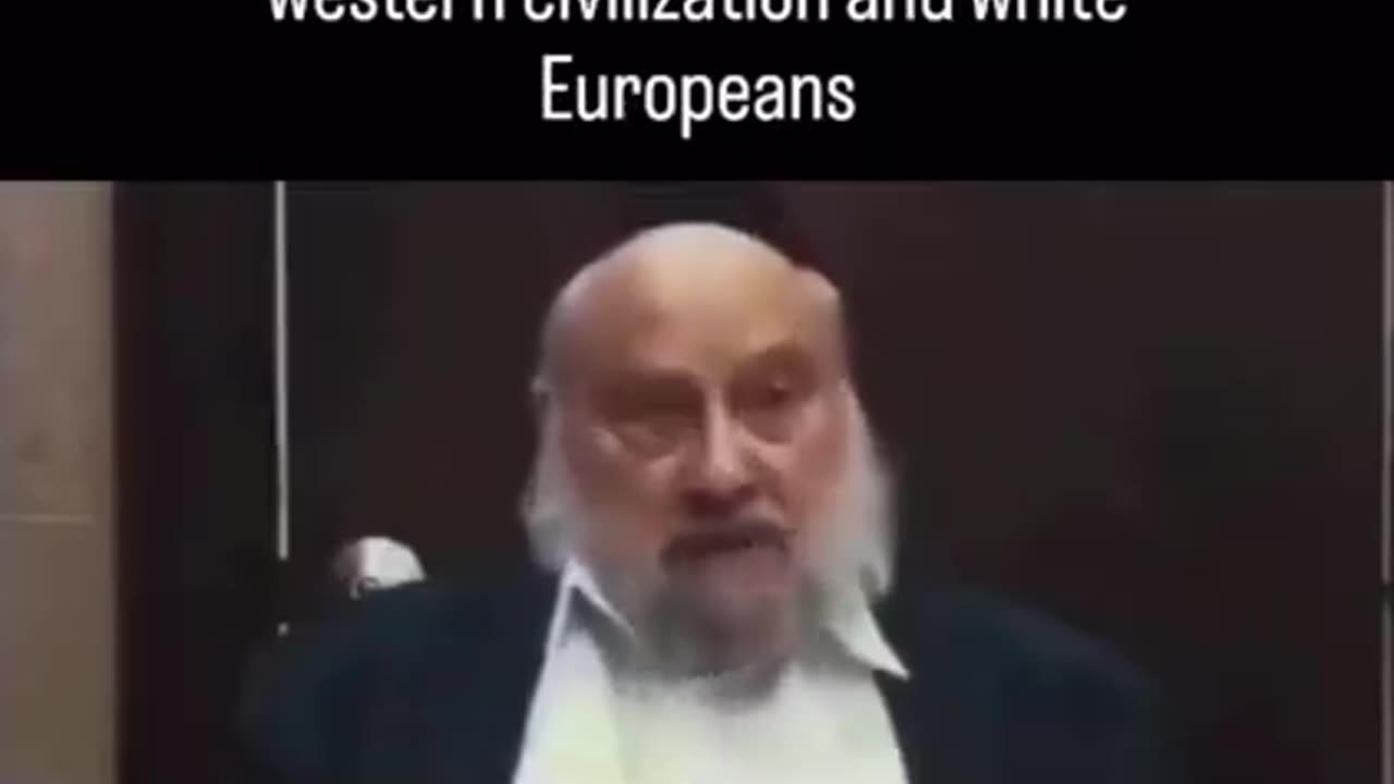 Rabbis Calling For Destruction Of Western Civilization & White European