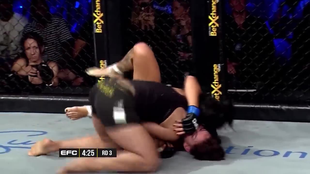 She Was OUT COLD! Cameron vs. Blackwell HEATED MMA Fight