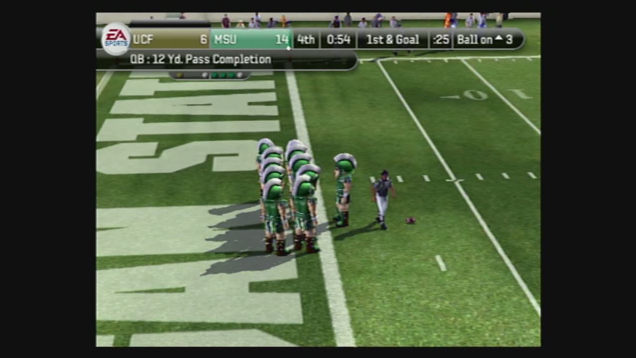 NCAA Football08 (Ps2) Knightro vs Sparty Part4