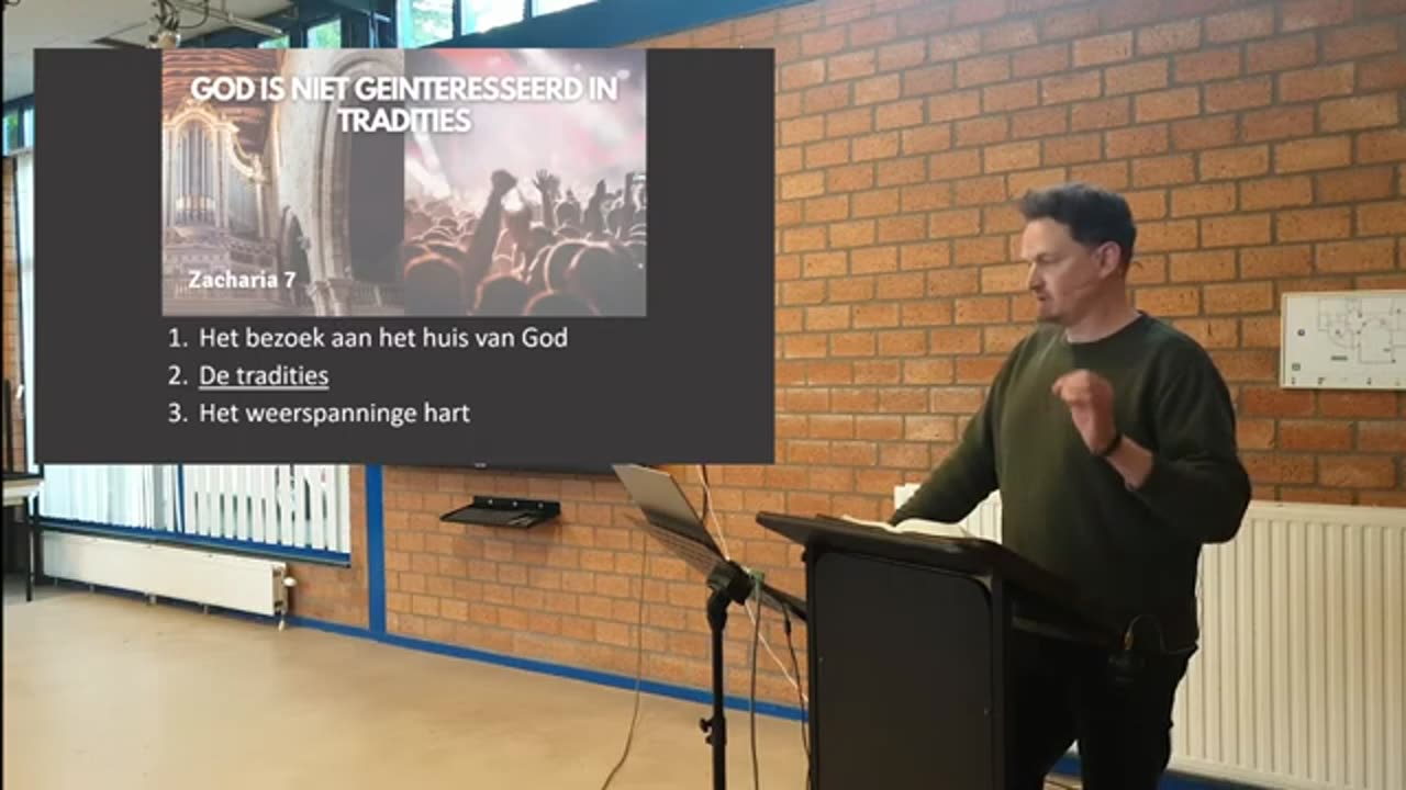 Philip Spoelstra - God is niet geïnteresseerd in tradities - Zacharia 7