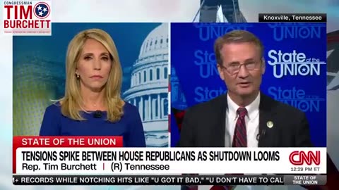 Tim Burchett: No CR. Let's balance the budget.