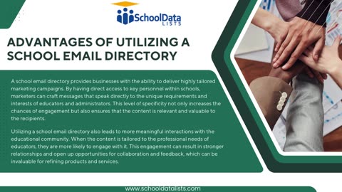 Why Marketers Need a Reliable Schools Email List in 2024?