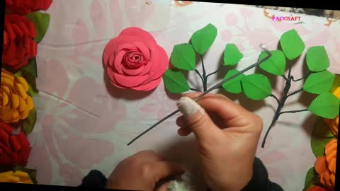 How to make paper ROSES 🌹Roses 🌹