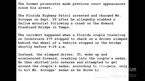 24-0401 - J6 Prosecutor Attempted Road Rage Murder - Released on Bond